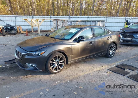 2017 Mazda Mazda6 Grand Touring из США, поврежденный, VIN JM1GL1W58H1138549